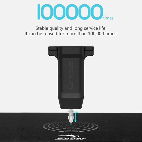 CR Touch Auto Bed Leveling Sensor Kit for 3D Printers Perfect Fit for Ender 3 Series and CR 10 demonstrates durability over 100000 uses.