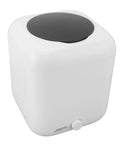 Slick Foldable 5L Portable Washing Machine Mini Laundry Soaker With Digital Display Breeze To Use Room Saver showing white cordless design.