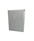 Side view of Weatherproof 12 By 8 By 4 Inches Electrical Junction Box IP65 Outdoor Enclosure with Rubber Seal Wall Mount Polystyrene