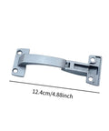 Rotating Concealed Hinges for Cabinets and Doors Folding Hinge Parts 12.4cm high performance heavy duty fitting, side view