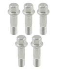 Upgrade Your Ride With Top Notch 5pc Wheel Lug Bolts And Nuts Kit Perfect For G63 Amg And G550 Models Built Between 2009 And 2017 Plus S65 Amg From Sixteen Forty Five Years Ready To Install And Keep You Rolling Smooth On The Streets. 5 silver steel wheel lug bolts, shown front view