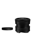 Premium Gravity Coffee Distributor And Espresso Leveler For Portafilter Automatic Ground Spreader Barista Essential Tool Buttery Smooth Extraction, 53mm black design.