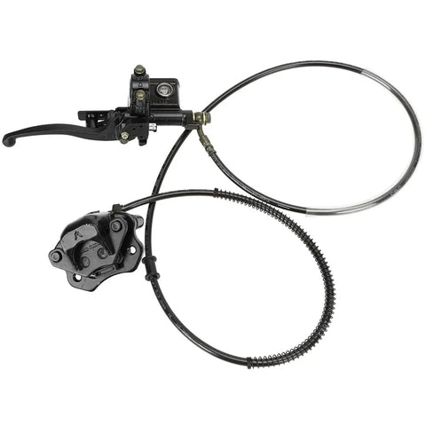 Left Hydraulic Brake Master Cylinder Caliper Assembly For 50cc To 125cc ATVs And Mini Bikes Fits Tao Tao Coolster Roketa SunL Peace