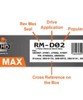 Rev Max HD Drive Axle Wheel Seal For Heavy Duty Applications Fits 3930273 380003A 47691 packaging with barcode and model info