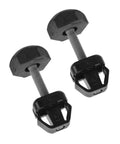 Front Left And Right Rubber Bumper Stop Pair For Ford Expedition F150 F250 Super Duty And Lincoln Navigator 1997 To 2006 Durable Replacement Kit, black rubber