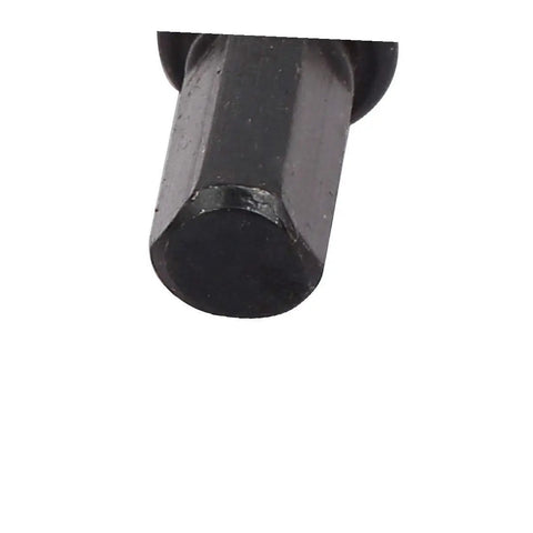 Close-up of the hex wrench from the 18.2mm Hole Saw Set With 66mm Long HSS Spring Loaded For Clean Cuts, 13mm Cutting Depth, 2-Pack Hole Saws