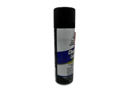 Side view of Honda Chain Lube With White Graphite 08732-CLG00 One Pack Includes 11oz Can And Disposable Funnel For Easy Lubing