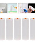 Upgrade Your Home Vibes With This 10 Pack Sponge Paint Roller Cover Set featuring white sponge rollers for seamless wall finishes.