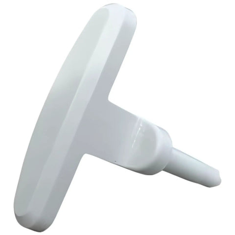 Heavy Duty Garage Door Handles Built Tough For Daily Grind Featuring An Unbreakable Rock Solid Grip, white plastic lift handle.