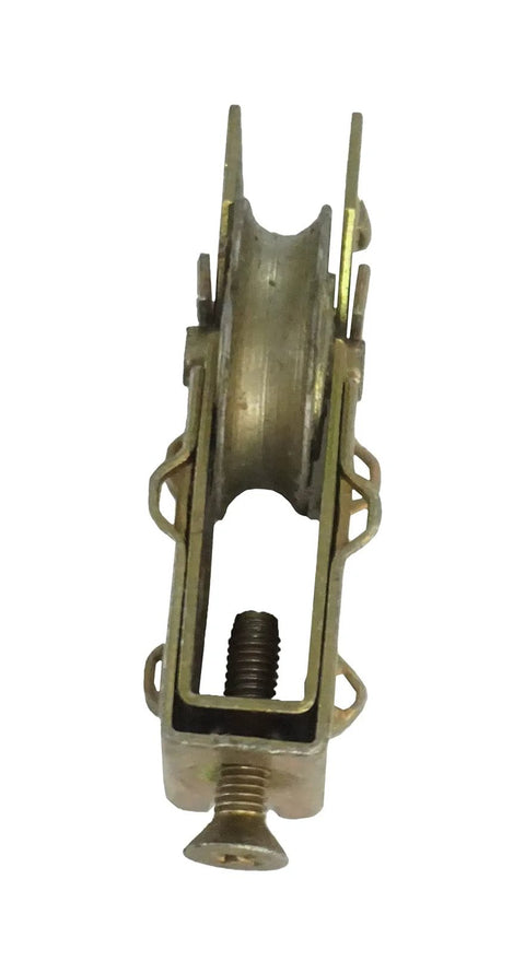 Patio Door Roller With 1 1/8 Inch Steel Wheel Heavy Duty Replacement Part For Smooth Sliding