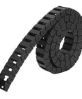 Rugged Nylon Cable Carrier 1 Meter Drag Chain For CNC Machines With End Connector Built To Last From PA66 Tough And Durable