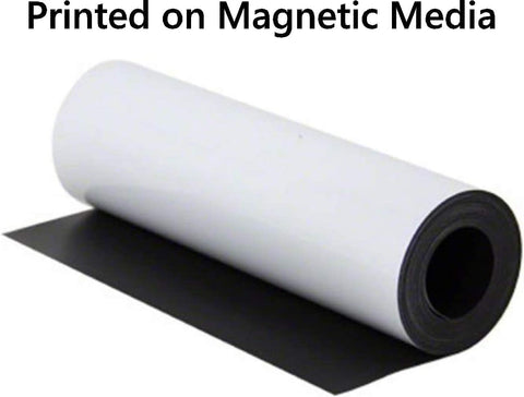 Bad Ass Welding Engineer Magnet Gift For Tradespeople And Mechanics, Weatherproof Metal Magnet roll, black and white