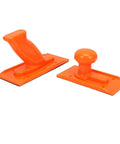2 Piece Heavy Lifter Woodworking Push Block Set Built From Solid Abs Plastic features rugged grips for safe table saw work.