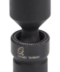 1/4-Inch Drive 11mm Universal Impact Socket, 6-Point Design for Maximum Contact and Torque Transfer, CR-MO Alloy Steel