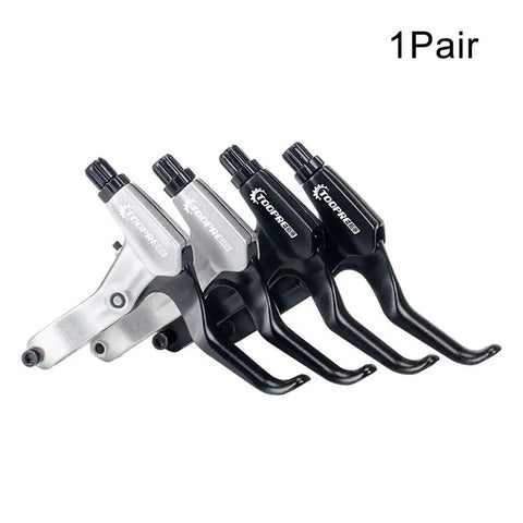 1 Pair Aluminum Alloy Bicycle Brake Levers For Most Bikes Left And Right Hand Levers Mountain Road Folding Bike Levers