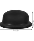 Premium Umbrella Diameter Thread Repair Kit For 6mm Frames Includes 8 Black Plastic Convex End Caps With Smooth Edges And Polished Finish Perfect For Patio Home Garden Upgrades, black cap 2cm wide