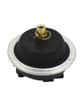 Front view of BEAMINGAUTO 4-Wheel Drive differential vacuum actuator with black diaphragm and metal mounting flange