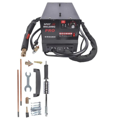 Pro Grade Stud Welder Dent Repair Kit For Auto Body, 3.5KW 110V AP03 with accessories, heavy-duty dent puller