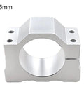Heavy Duty Alloy Spindle Motor Bracket Clamp Sandblasted Fixing Base For CNC Router 45mm size top view with detail.