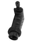 Smooth Operator Ninety Degree Right Angle Grinder Adapter For Rotary Power Tools with black plastic housing and quick connect fitting.