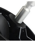 Front omni-directional wheel for Cecotec Conga vacuum, A74G Walking Wheels with metal axle and black housing