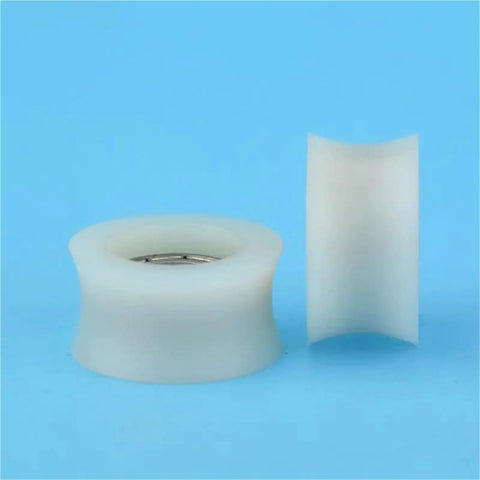 20 Pcs U Groove Plastic Coated Bearings With 696ZZ Design feature durable Pom material for smooth operation.