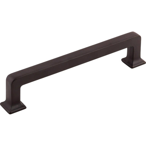Ascendra Pull In Polished Nickel, 5 1/16 Inch Center To Center Cabinet Hardware, side view, sleek modern design