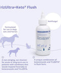 Fragrance Free Antibacterial Antifungal Flush For Dogs Cats And Horses Ear And Skin Cleanser Non Stinging Safe For Ears And Skin