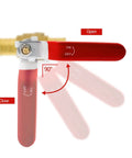 Ten Pack Brass PEX Ball Valves Three Quarter Inch Full Port Shut Off Quarter Turn Red And Blue For Hot Water Cold Water