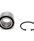 Front Wheel Bearing Kit For Honda Civic 2006 2011, Set Of 2, OE Quality Hub Bearings showing individual bearing and snap ring.