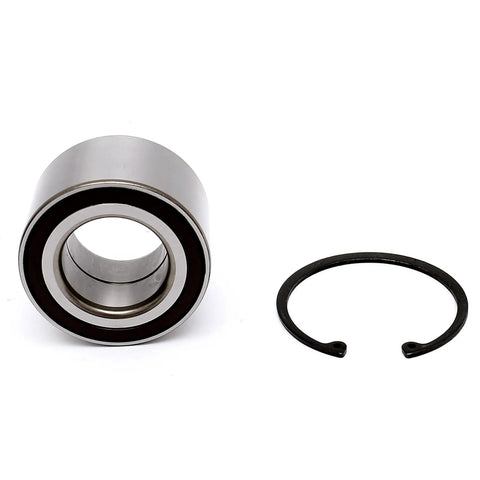 Front Wheel Bearing Kit For Honda Civic 2006 2011, Set Of 2, OE Quality Hub Bearings showing individual bearing and snap ring.