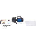 1 HP Shallow And Deep Well Pump With Ejector Kit Workhorse Cast Iron Jet Water Pump Auto Pressure Switch 110V components