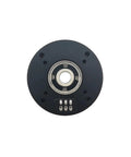 Top view of PM3505 Brushless DC Gimbal Motor With AS5048A Encoder Heavy Duty Robot Joint Servo Assembly for Industrial Robotic Arm.