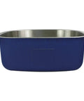 Side view of Undermount Single Bowl 16 Gauge Stainless Steel Kitchen Sink with Brushed Finish, 24 by 21 by 9 inches