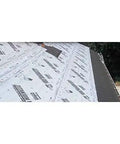 Heavy Duty Roof Underlayment 48 Inch By 250 Ft Roll built different installed on a steep slope roofing project.