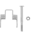 Sturdy Folding Wagon Handle Torsion Spring Kit With Bolt Perfect For Collapsible Utility Carts And Garden Carts Durable Metal Repair Part Ideal For Camping Hauling And Gardening Accessories That Make Life Easier, silver torsion spring and bolt
