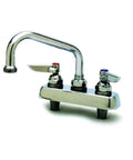 Brass Workboard Faucet With Swing Nozzle Chrome Finish Built For Commercial Kitchens Long Lasting Easy Range Of Motion Model B1111