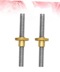 Durable Stainless Steel Lead Screw With Nut 300mm For 3D Printers And Stepper Motors Anti Backlash T8 Lead Screw Kit