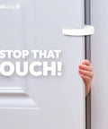 Snaps Right On Eva Foam Door Pinch Guards And Slam Blockers Six Pack safeguards fingers from slamming doors with soft foam guard.