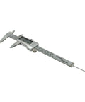 Digital Vernier Caliper 0-150mm Stainless Steel LCD(With battery) on white background with clear LCD display and metal body.