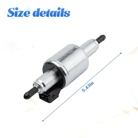 Diesel Heater Pump Kit 12V Inline Fuel Pump For Diesel Heaters Pulse Metering Dosing Universal Fit Works With Webasto Eberspacher