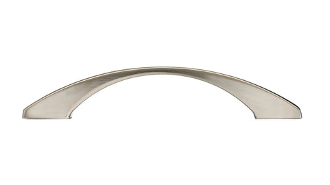Clignancourt Collection 3 3/4-Inch Center-To-Center Brushed Nickel Traditional Cabinet And Drawer Pull Handle