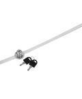 Knock Out Side Mount Drawer Lock Set For Desks And Cabinets Secure Three Linked Metal Latches With Spare Keys and rod.