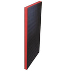 Side view of Kaizen Foam Sheet For Tool Organizers And Storage, Pro Grade Customizable Inserts, showing black and red 57mm thick foam