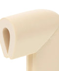 Close-up of a beige corner protector for picture frames, part of a 20 pack for fragile art and exhibitions.