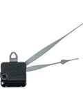 High Torque Silent DIY Wall Clock Movement Kit With Two Quartz Movements, 8 Inch Long Hands, Replacement Parts shown