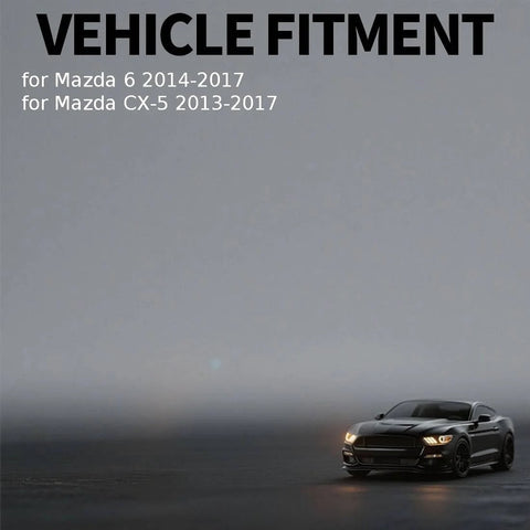 Vehicle fitment guide for Mazda 6 2014-2017 and Mazda CX-5 2013-2017 with a focus on Two Pack Front Wheel Bearing And Hub Assembly Replacement KD353304XC KD353304XD Drop In Bolt On Fit Durable Alloy Hub Smooth Ride Built To Last.