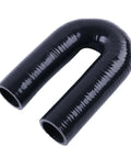 180 Degree U Bend Silicone Hose Coupler 1 Inch ID 4 Ply Reinforced, Heavy Duty Heat and Vacuum Resistant Engine Turbo Air Intake Boots Intercooler Throttle Body Industrial Tube