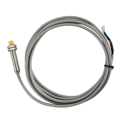 4mm Inductive Proximity Sensor Switch M8 Cylindrical Plug And Play PNP NO 3-Wire DC 10-30V 200mA with visible wiring