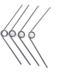 4 Pack Torsion Spring Replacement Kit For Hand Pruners V Shape Springs Tough As Nails Thick Pruning Shears Upgrade Durable Metal